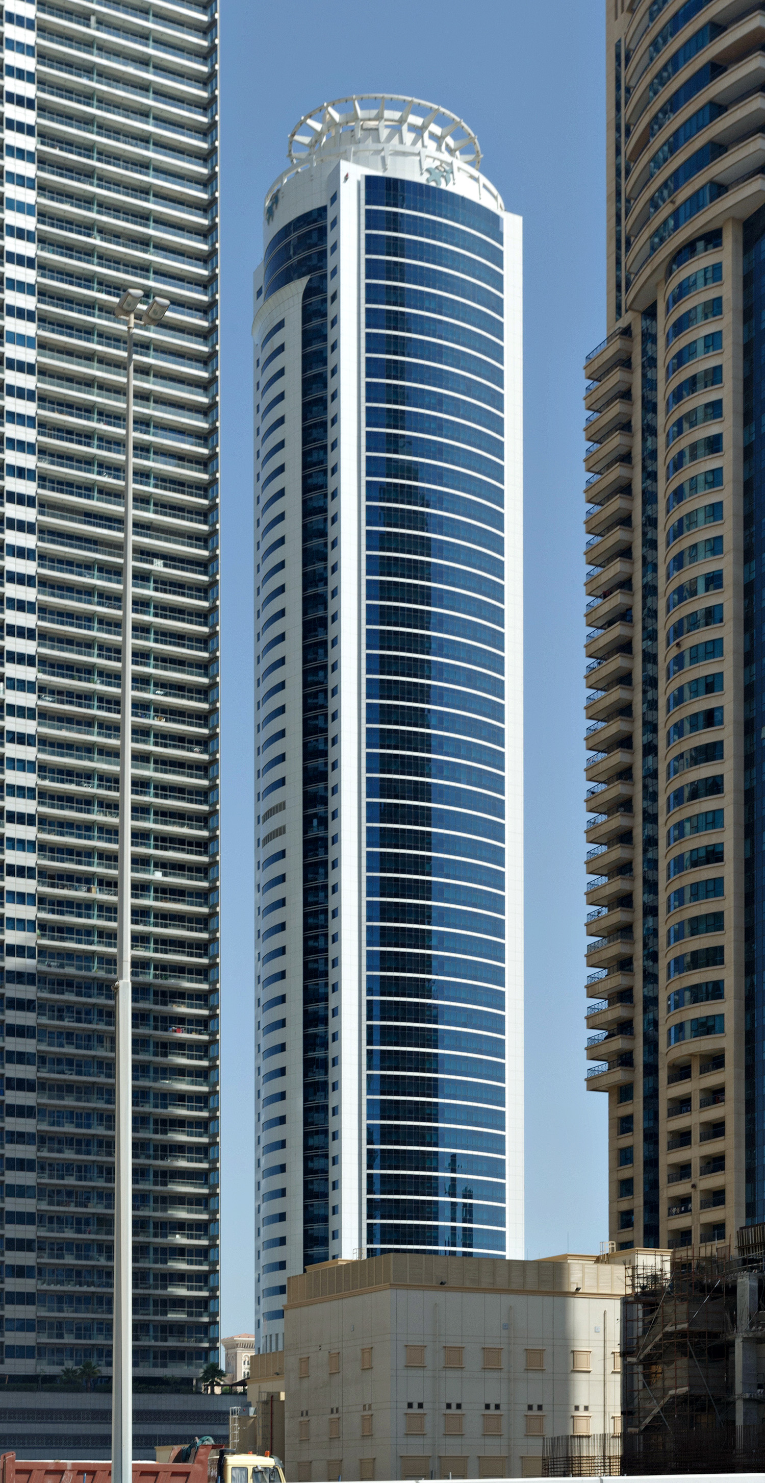 Tamani Hotel Marina, Dubai - View from the southeast. © Mathias Beinling